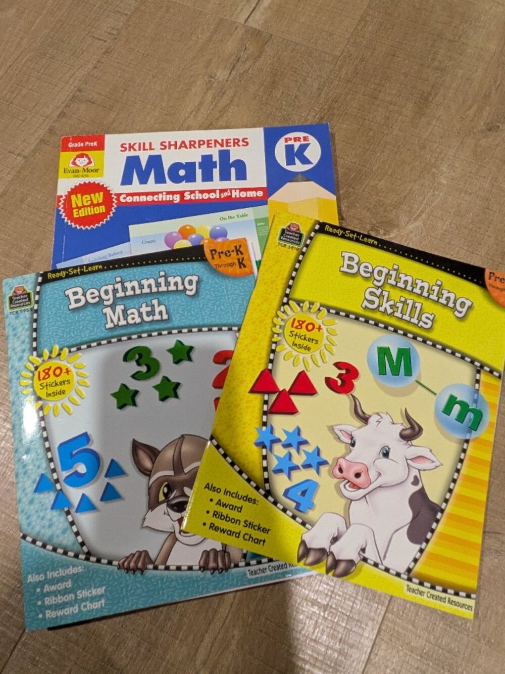 Pre-K Learning Skills Activity Books Bundle